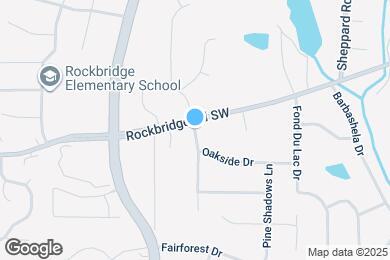 Map image of the property - 409 Maplecliff Dr
