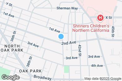 Map image of the property - 3983 2nd Ave