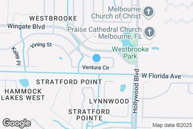 Map image of the property - 2571 Ventura Cir