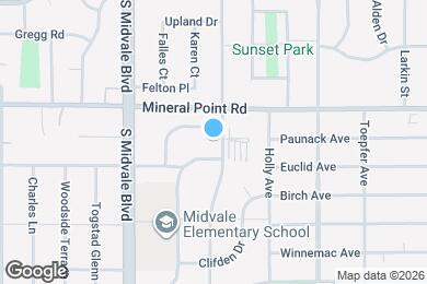 Map image of the property - 418 S Owen Dr