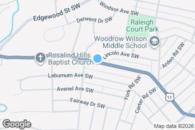 Map image of the property - 2506 Brandon Avenue