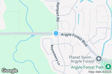 Map image of the property - 8408 Rampart Rd