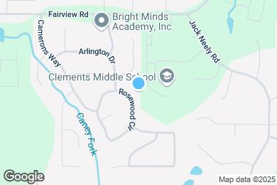 Map image of the property - 260 Rosewood Cir