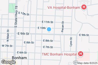 Map image of the property - 709 E 9th St
