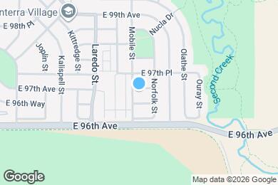 Map image of the property - 16424 E 97th Ave