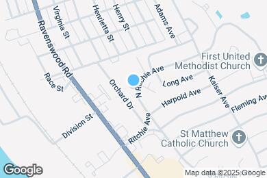 Map image of the property - 14 N Ritchie Ave