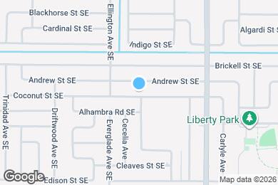 Map image of the property - 737 Coconut St SE