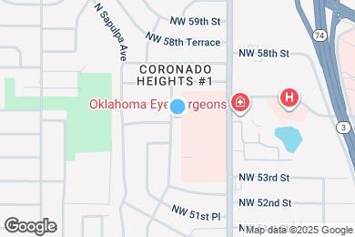 Map image of the property - 5704 N Roff Ave