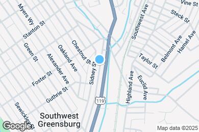 Map image of the property - 708 Chestnut St
