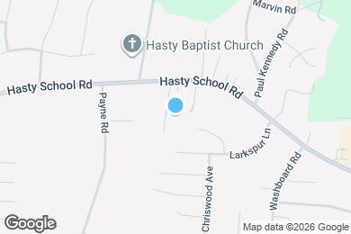 Map image of the property - 604 Hasty School Rd
