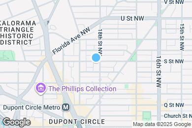 Map image of the property - 1804 S St NW