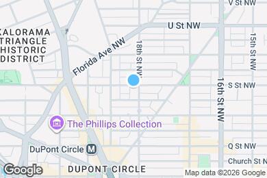 Map image of the property - 1804 S Street Northwest-GO ID650P