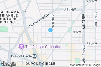 Map image of the property - 1804 S Street Northwest-SI ID1587666P