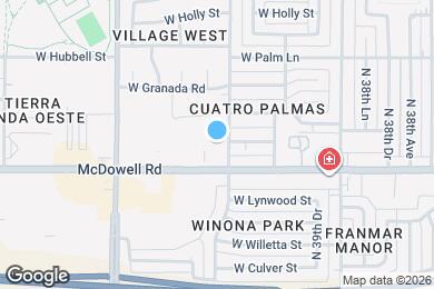 Map image of the property - Desert Wind