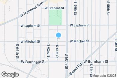 Map image of the property - 6036 W Mitchell St