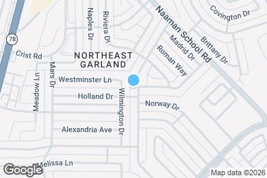 Map image of the property - 1405 Meandering Way