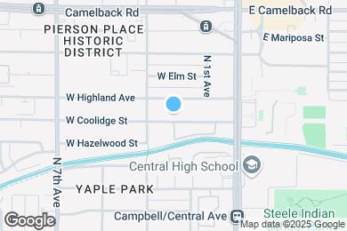 Map image of the property - 178 W Coolidge St