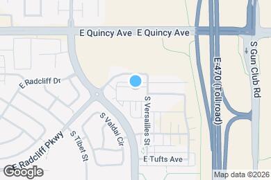 Map image of the property - The Madison and The Fillmore at Copperleaf