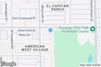 Map image of the property - 8700 Texas Bronco Ave