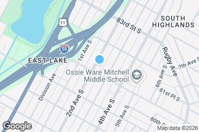 Map image of the property - 8115 2nd Ave S