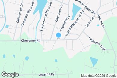 Map image of the property - 1003 Crystal River