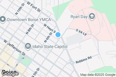 Map image of the property - 713 N 5th St