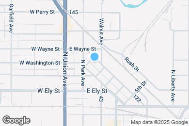 Map image of the property - 646 N Freedom Ave