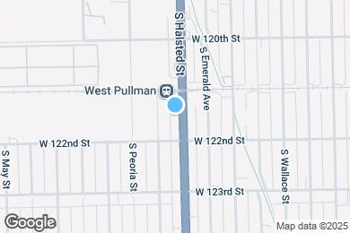 Map image of the property - 12128 S Halsted St