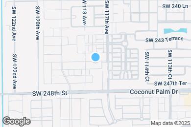 Map image of the property - 11748 SW 245th Ter