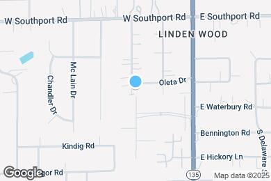 Map image of the property - 145 Oleta Dr