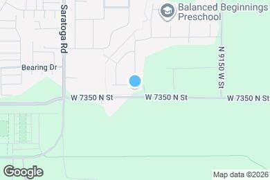 Map image of the property - 1419 Perelle Ln