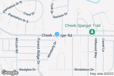 Map image of the property - 1517 Woodvale Dr