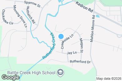 Map image of the property - 413 Creekside Ln