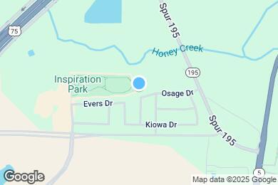 Map image of the property - 820 Osage Dr