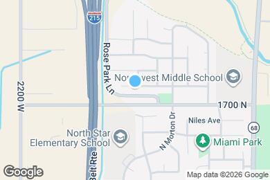 Map image of the property - 1937 W Quarter Horse Ave