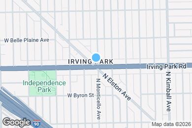 Map image of the property - 4001 N Elston Ave