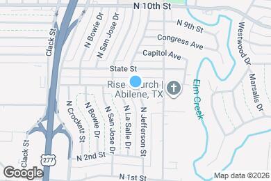 Map image of the property - 4501 N 7th St