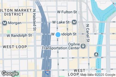 Map image of the property - 125 N Desplaines St