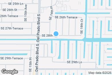 Map image of the property - 1638 SE 28th St