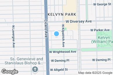 Map image of the property - 4724 W Schubert Ave