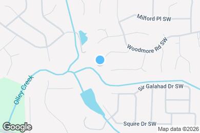 Map image of the property - 1633 Sparrow Wood Ln SW