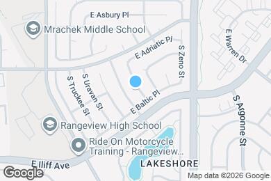 Map image of the property - 2227 S Waco Ct