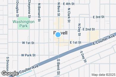 Map image of the property - 113 N Bent St