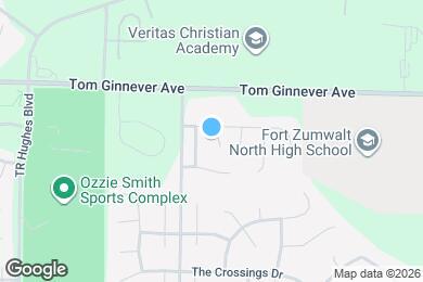 Map image of the property - 1505 Crystal Ridge Ct