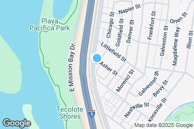 Map image of the property - 4103 Asher St