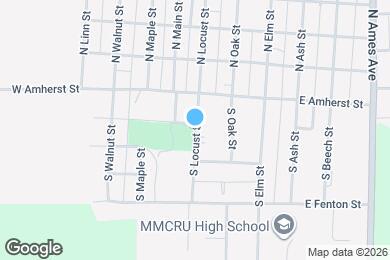 Map image of the property - 109 S Locust St