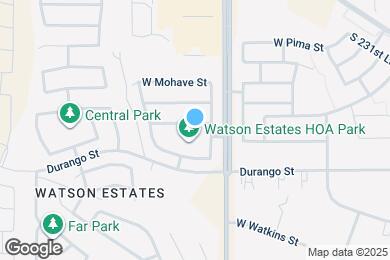 Map image of the property - 23565 W Hopi St