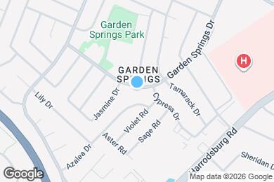 Map image of the property - 2124 Garden Springs Dr