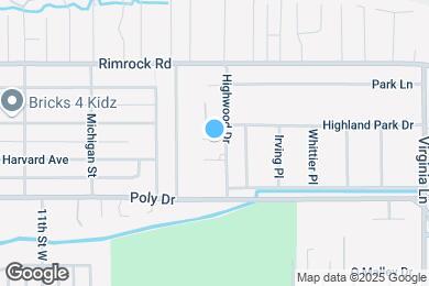 Map image of the property - 2614 Highwood Dr