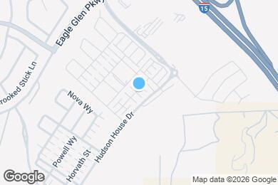 Map image of the property - 4025 Spring Haven Ln